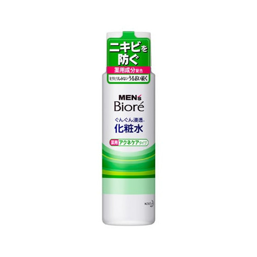 멘즈 비오레 침투 화장수 약용 아크네 케어 타입 180ml