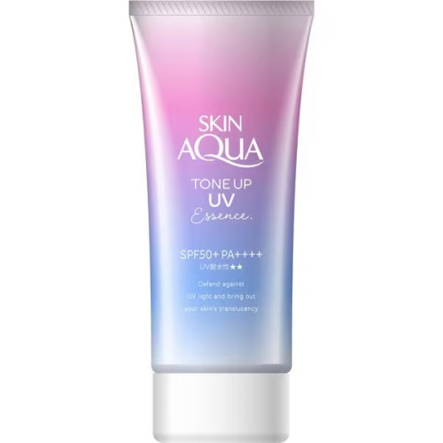 스킨아쿠아 톤업 UV 에센스 80g SPF50＋/PA＋＋＋＋ 라벤더 컬러 투명감