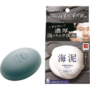 카우브랜드 오키나와 바다 진흙 세안 비누 80g