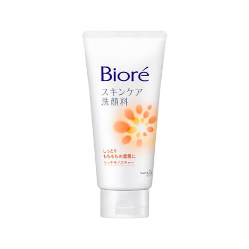 비오레 스킨케어 세안제 리치 모이스쳐 130g