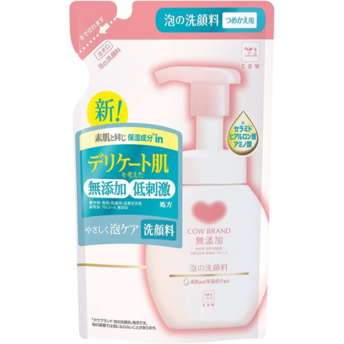 카우브랜드 무첨가 거품 세안제 리필 140ml