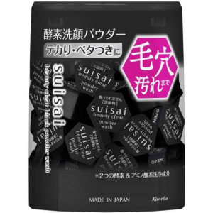 suisai 수이사이 뷰티 클리어 블랙 파우더워시 32개