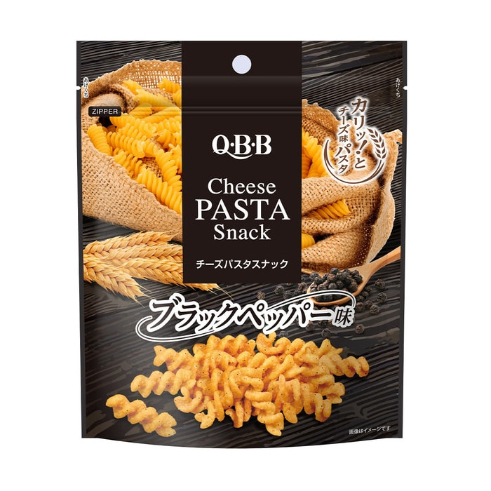 QBB 치즈 파스타 스낵 블랙페퍼맛 35g