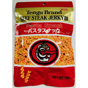 산슈제과 비프 스테이크 저키맛 파스타 스낵 70g