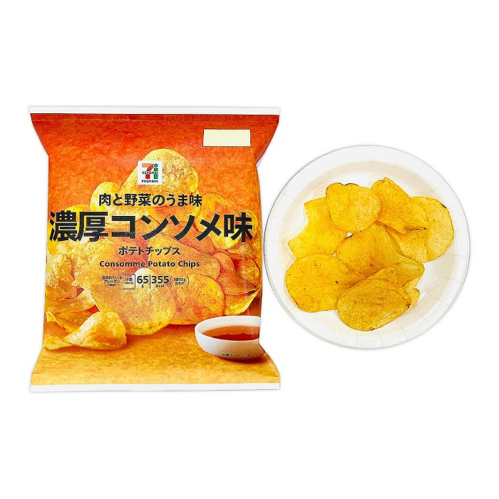 세븐일레븐 프리미엄 포테이토칩 진한 콘소메 맛