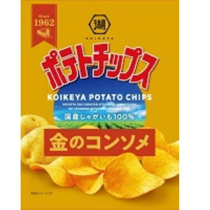 코이케야 포테이토칩 골드 콘소메 60g