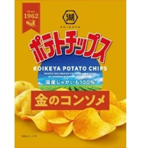 코이케야 포테이토칩 골드 콘소메 60g