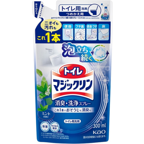 화장실 매직크린 민트향 리필 300ml