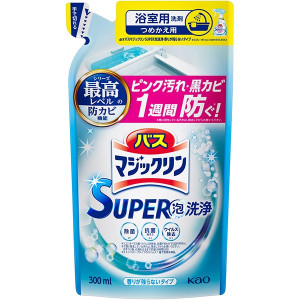 바스 매직크린 SUPER 거품세정 무잔향 리필 300ml