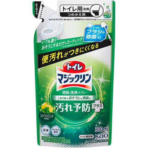 화장실 매직크린 시트러스 민트 리필 300ml