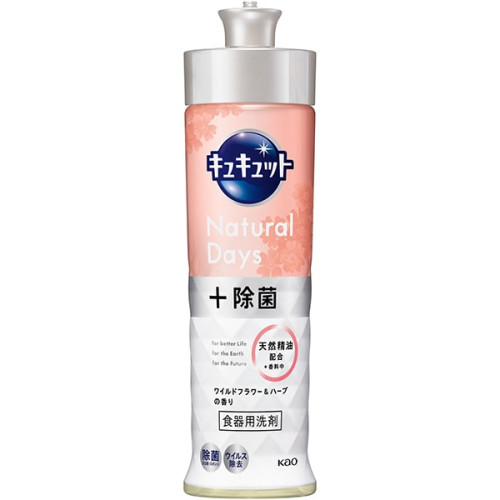큐큐토 내추럴 데이즈+제균 야생화&허브 본체 220ml