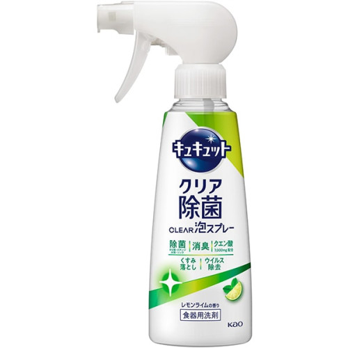 큐큐토 클리어 제균 CLEAR 거품 스프레이 레몬라임 향 본체 280ml