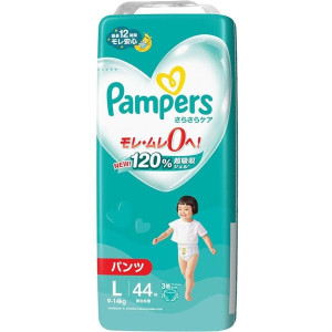 P&G 팸퍼스 사라사라케어 팬츠 슈퍼점보 L 44매 (9~14kg)