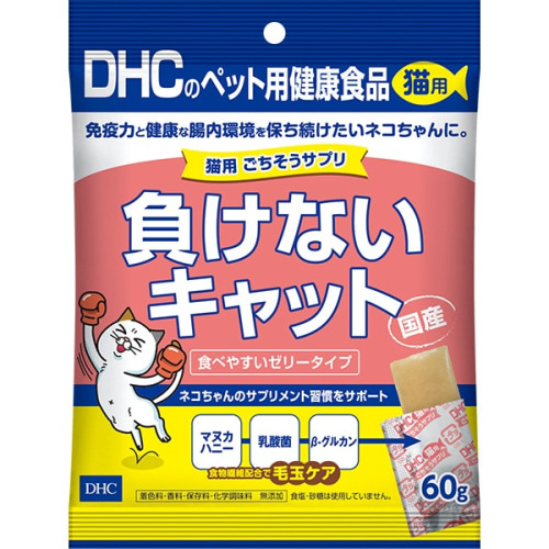 DHC 고양이용 국내산 맛있는 서플리먼트 마케나이 냥이 60g (약 20개입)