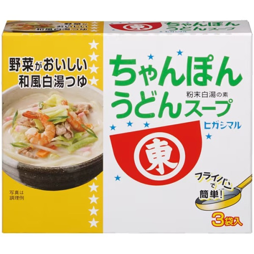 히가시마루 짬뽕 우동 스프 3봉 (14g×3봉)