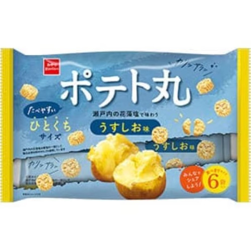 오야츠컴퍼니 포테토마루 옅은 소금맛 6봉입 108g