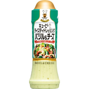 큐피 테이스티 드레싱 바질&치즈 210ml