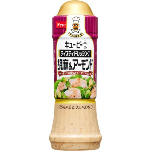 큐피 테이스티 드레싱 참깨 & 아몬드 210ml