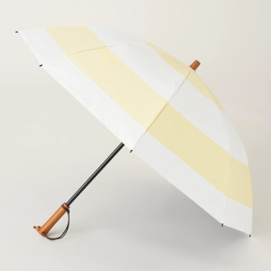 SUN BARRIER 100 완전 차광 양산 2단 접이식 양산/ 줄무늬