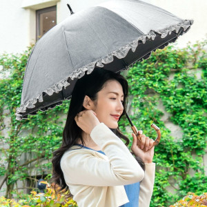 Rose Blanc 100% 차광 로사블랑 쇼트 프릴 덩거리 2f1-d 고급 양산