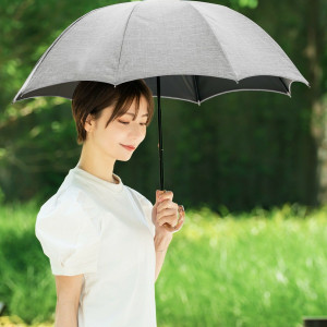 Rose Blanc 100% 차광 로사블랑 쇼트 플레인 덩거리/샴브레 2pl-d 고급 양산