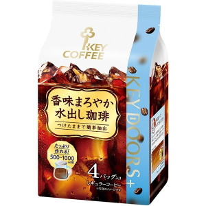 KEY COFFEE 키커피 향이 부드러운 워터 드립 커피 (30g×4P)