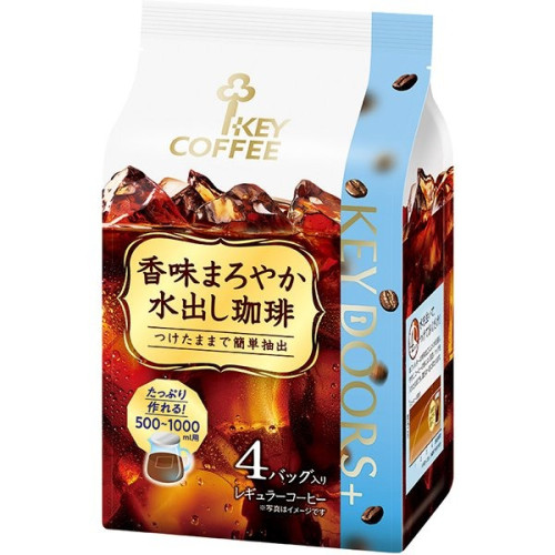 KEY COFFEE 키커피 향이 부드러운 워터 드립 커피 (30g×4P)