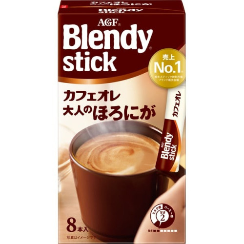 AGF 블렌디 스틱 카페오레 어른의 호로니가 8개입