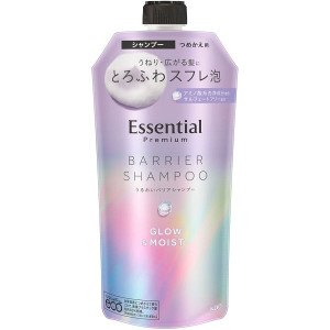 에센셜 프리미엄 수분 바리어 샴푸 글로우&모이스트 리필 340ml