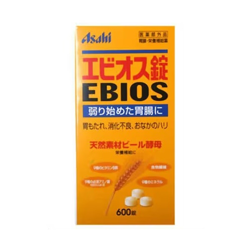아사히 그룹 푸드 앤 헬스케어의 에비오스 정 600정
