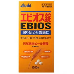 아사히 그룹 푸드 앤 헬스케어의 에비오스 정 1200정