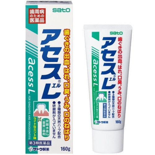 SATO 아세스 L 치약 160g