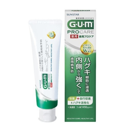썬스타 GUM 약용 프로 케어 치약 90g