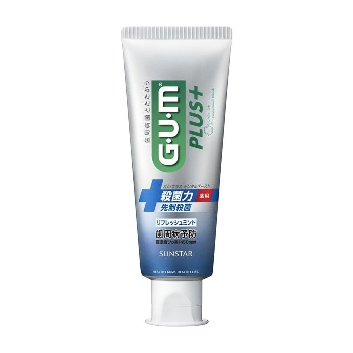 썬스타 GUM 플러스 덴탈 페이스트 치약 리프레시 민트 120g