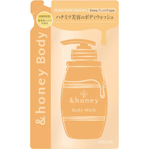 &honey 딥모이스트 젤 바디워시 리필 440mL