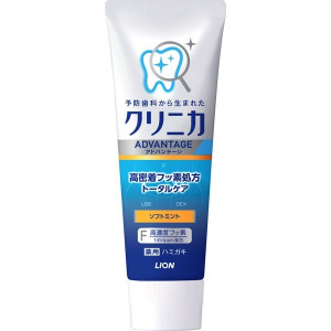 클리니카 어드밴티지 치약 소프트 민트 고농도 불소 배합 (1450ppm) 130g