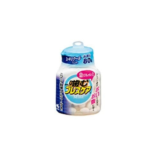 코바야시 제약 씹는 브레스 케어 보틀 깔끔 쿨 민트 80정