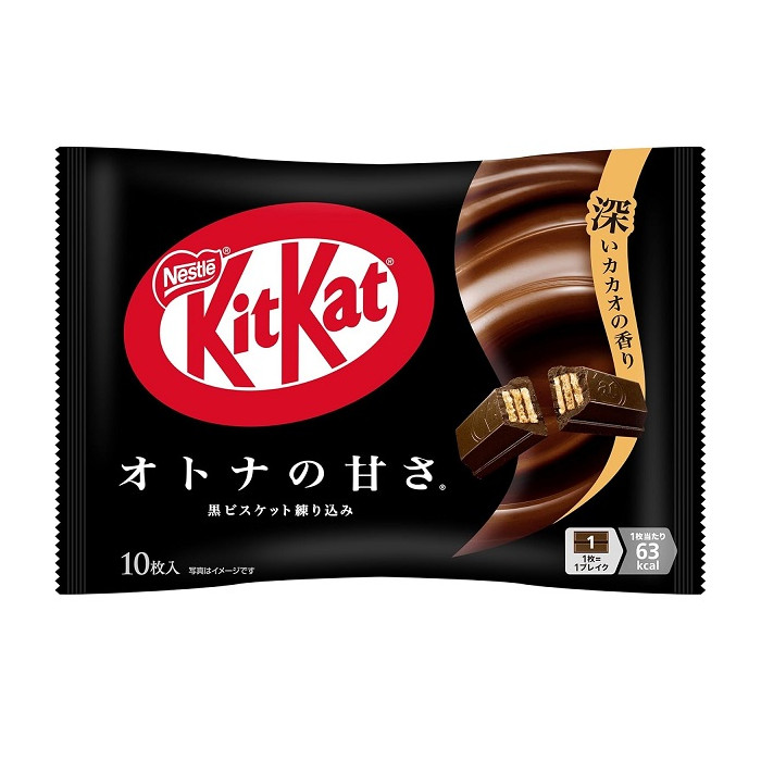킷캣 어른의 단맛 카카오 블랙 10개입