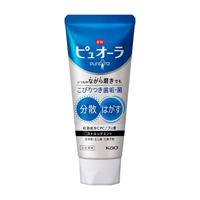 퓨오라 약용 치약 스트롱민트 115g
