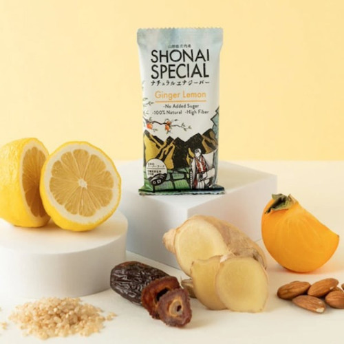 쇼우나이 스페셜 내추럴 에너지바 (진저 레몬) 45g