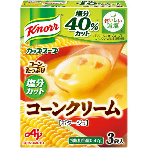 Knorr 옥수수크림 염분컷 스프 3봉입