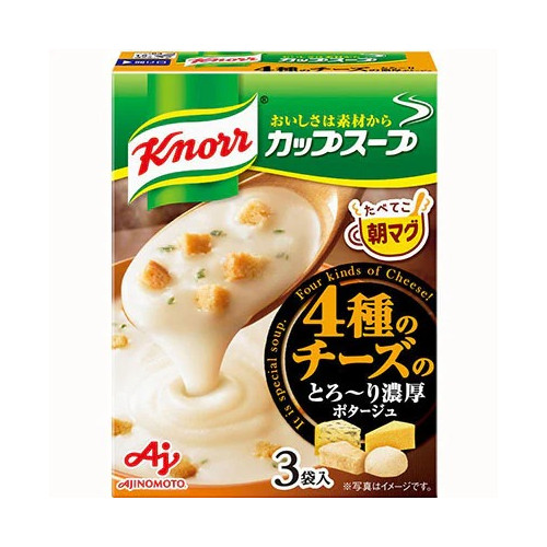 Knorr 컵스프 4종 치즈 55.2g