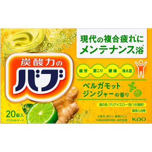 바브 베르가모트 진저 향 입욕제 20정입