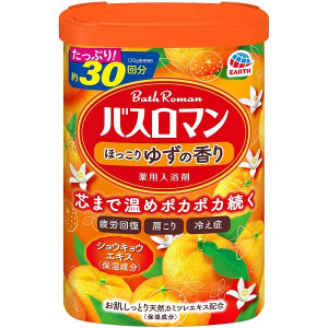 바스로만 포근유자향 입욕제 분말 600g