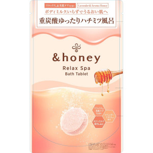 앤드허니(&honey) 리랙스 스파 바스타블렛 (입욕제) 40g × 6정
