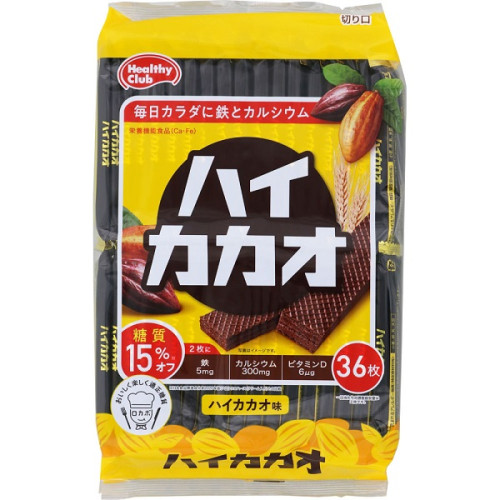 하마다 콘팩트 하이카카오 웨하스 36매