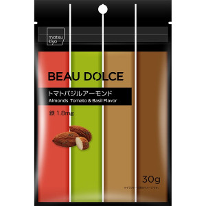 matsukiyo BEAU DOLCE 토마토 바질 아몬드 30g