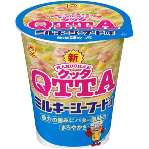 MARUCHAN QTTA 밀키 시푸드 맛 컵라면 77g