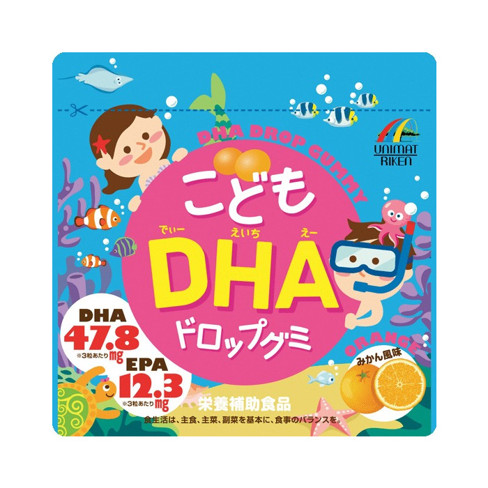 유니매트리켄 어린이용 DHA 드롭 구미 90정