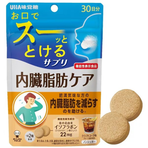 UHA 순간서플리 내장지방 케어 30일분 60정 기능성표시식품